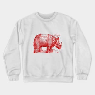 Albrecht Durer's Rhinoceros Crewneck Sweatshirt